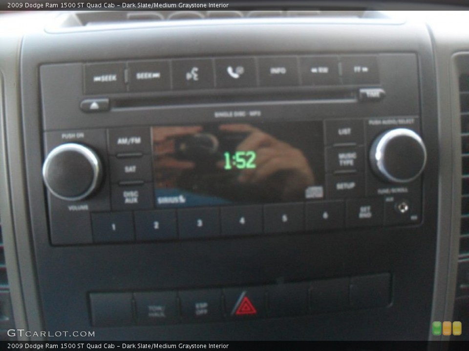 Dark Slate/Medium Graystone Interior Audio System for the 2009 Dodge Ram 1500 ST Quad Cab #54666074