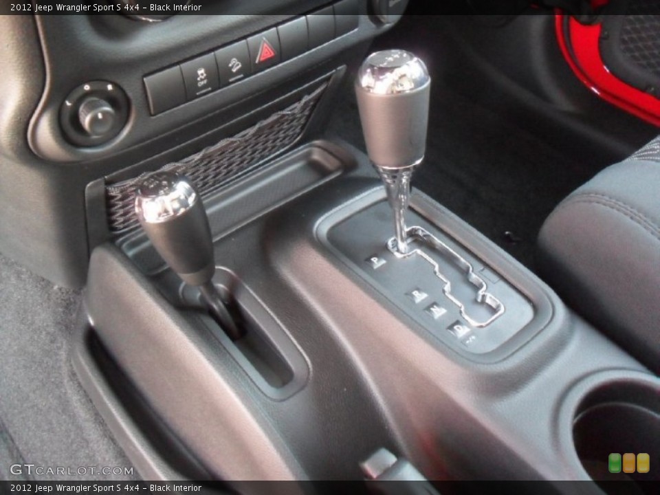 Black Interior Transmission for the 2012 Jeep Wrangler Sport S 4x4 #54667121