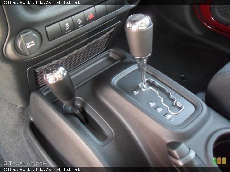 Black Interior Transmission for the 2012 Jeep Wrangler Unlimited Sport 4x4 #54667801