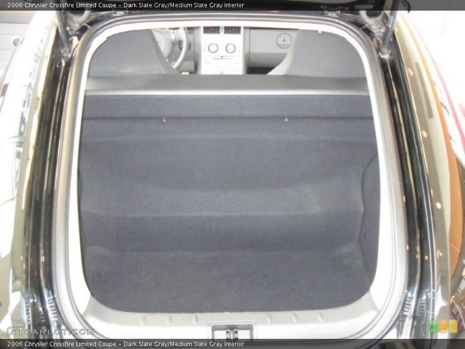 Dark Slate Gray/Medium Slate Gray Interior Trunk for the 2006 Chrysler Crossfire Limited Coupe #54669525