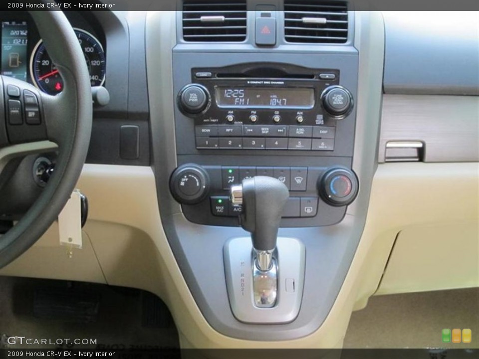 Ivory Interior Controls for the 2009 Honda CR-V EX #54671622