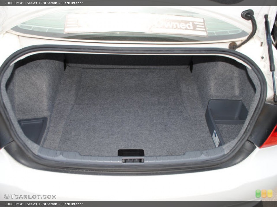 Black Interior Trunk for the 2008 BMW 3 Series 328i Sedan #54672297