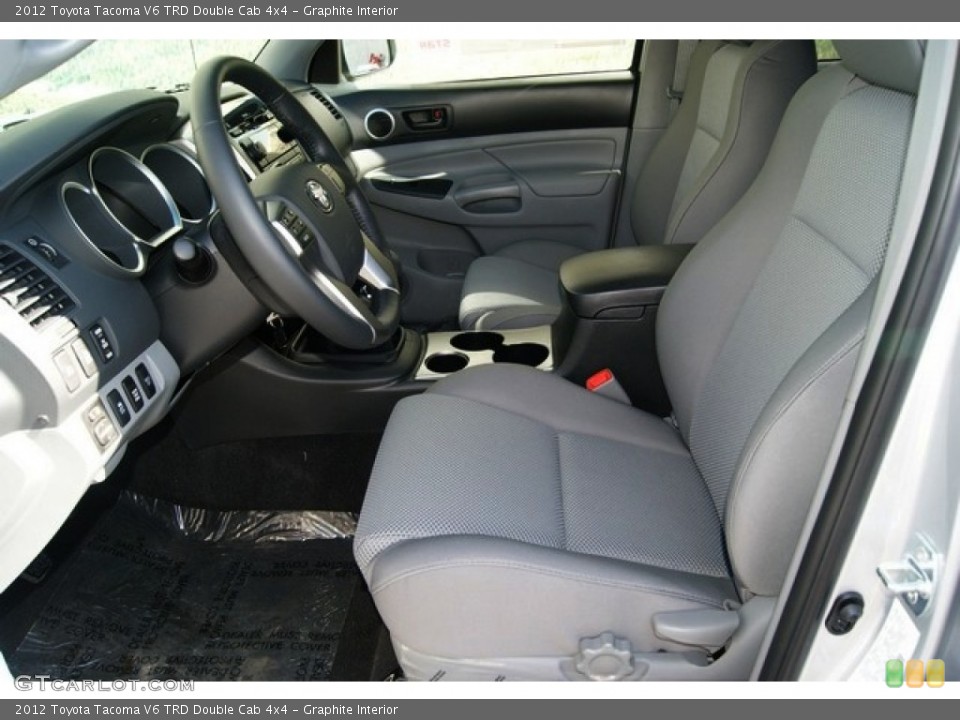 Graphite Interior Photo for the 2012 Toyota Tacoma V6 TRD Double Cab 4x4 #54674091