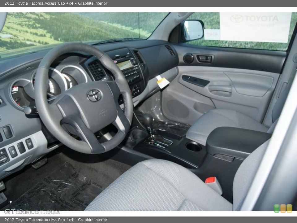 Graphite Interior Photo for the 2012 Toyota Tacoma Access Cab 4x4 #54674190
