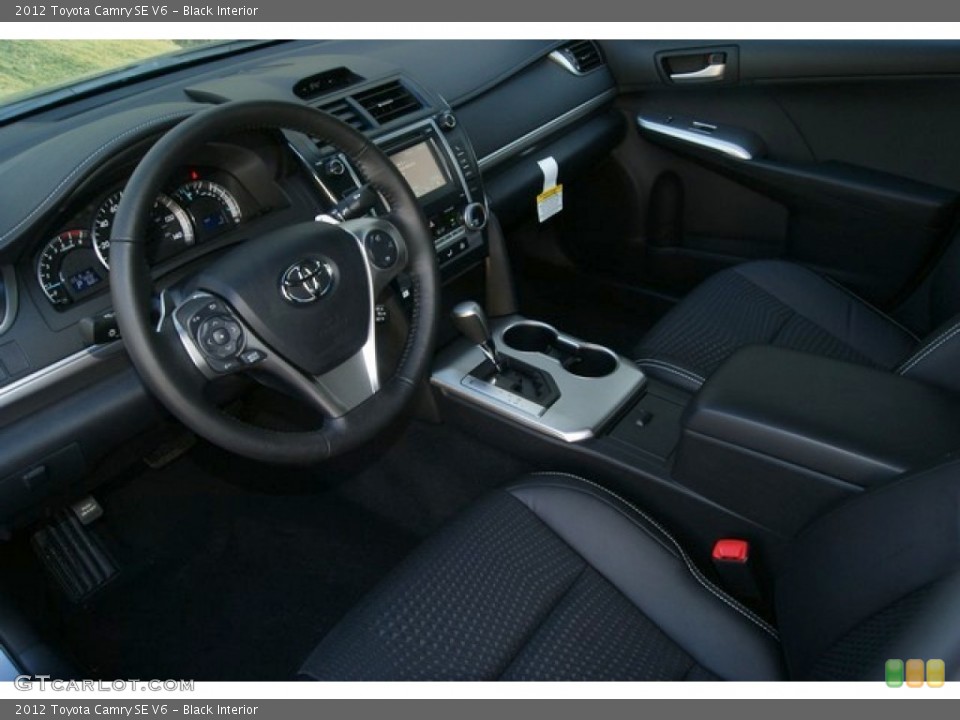 Black Interior Photo for the 2012 Toyota Camry SE V6 #54674520