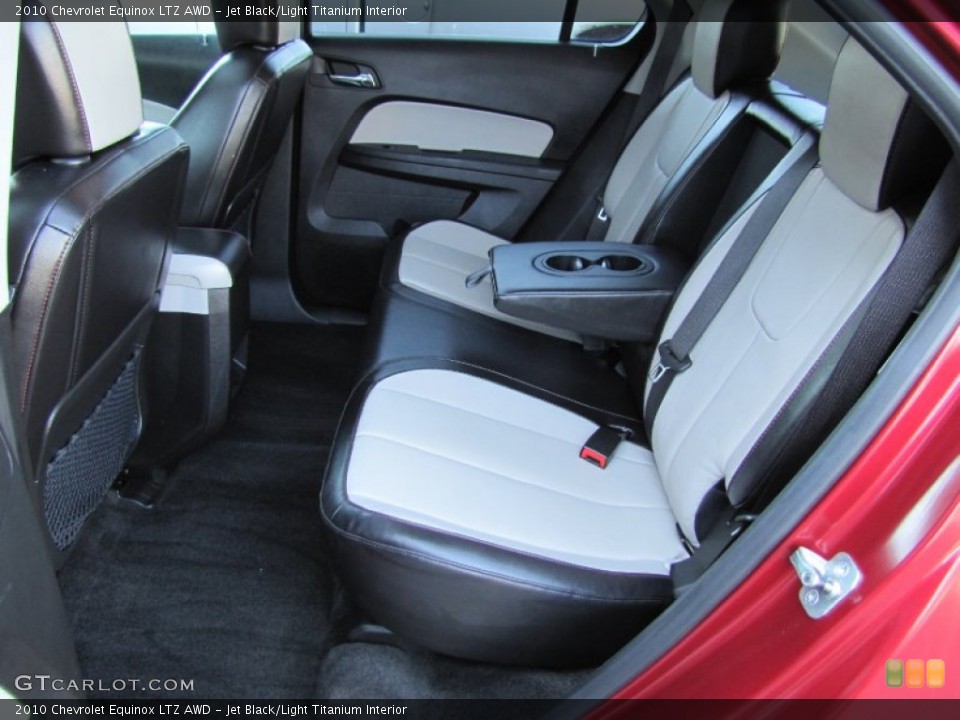Jet Black/Light Titanium Interior Photo for the 2010 Chevrolet Equinox LTZ AWD #54675596