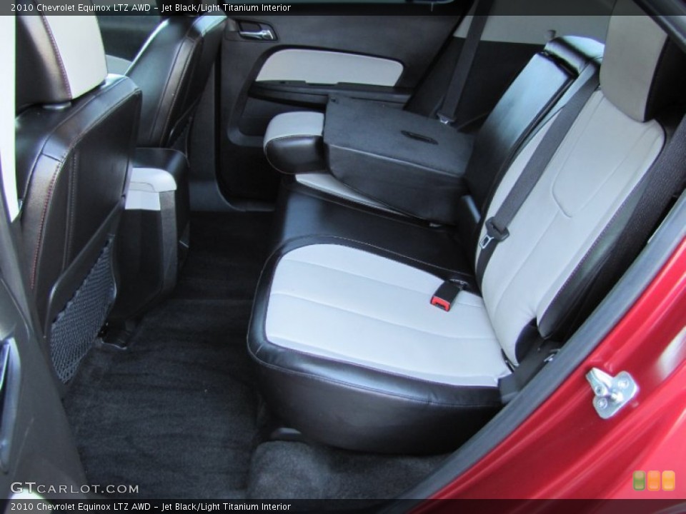 Jet Black/Light Titanium Interior Photo for the 2010 Chevrolet Equinox LTZ AWD #54675607