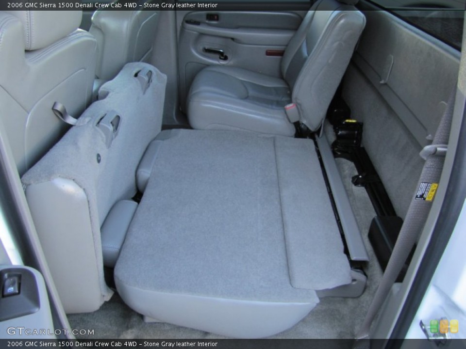 Stone Gray leather 2006 GMC Sierra 1500 Interiors