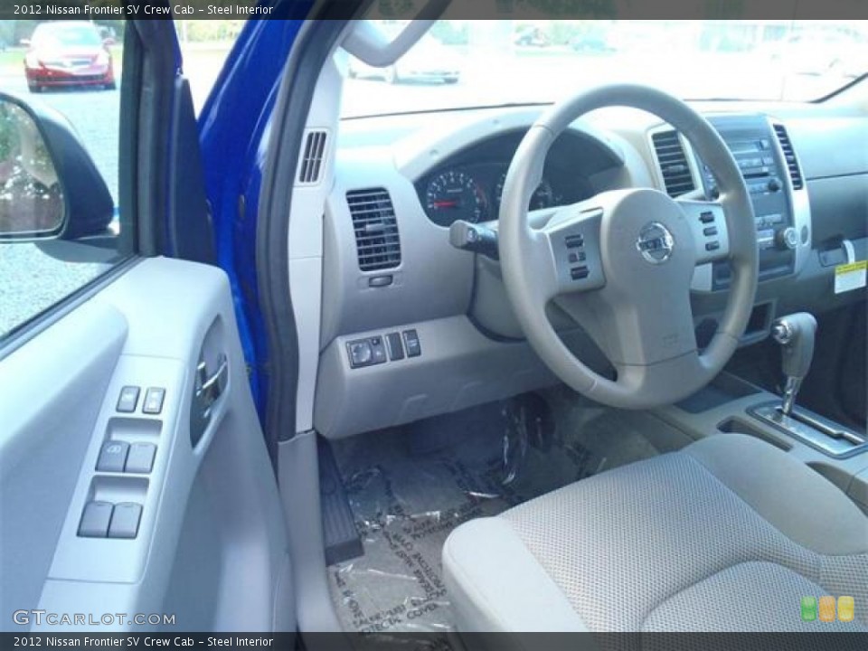 Steel Interior Photo for the 2012 Nissan Frontier SV Crew Cab #54677178