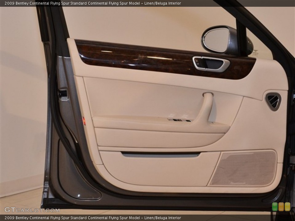 Linen/Beluga Interior Door Panel for the 2009 Bentley Continental Flying Spur  #54678411