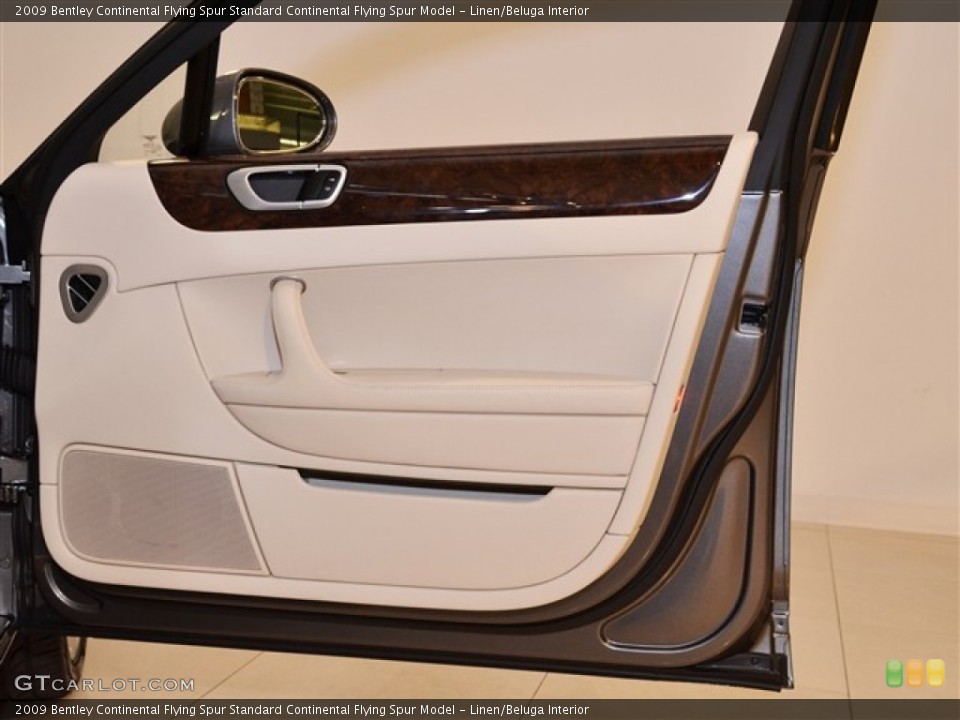 Linen/Beluga Interior Door Panel for the 2009 Bentley Continental Flying Spur  #54678420