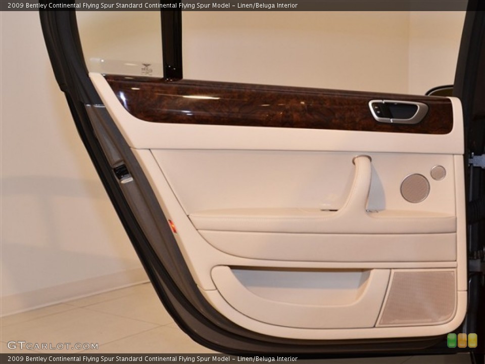 Linen/Beluga Interior Door Panel for the 2009 Bentley Continental Flying Spur  #54678429