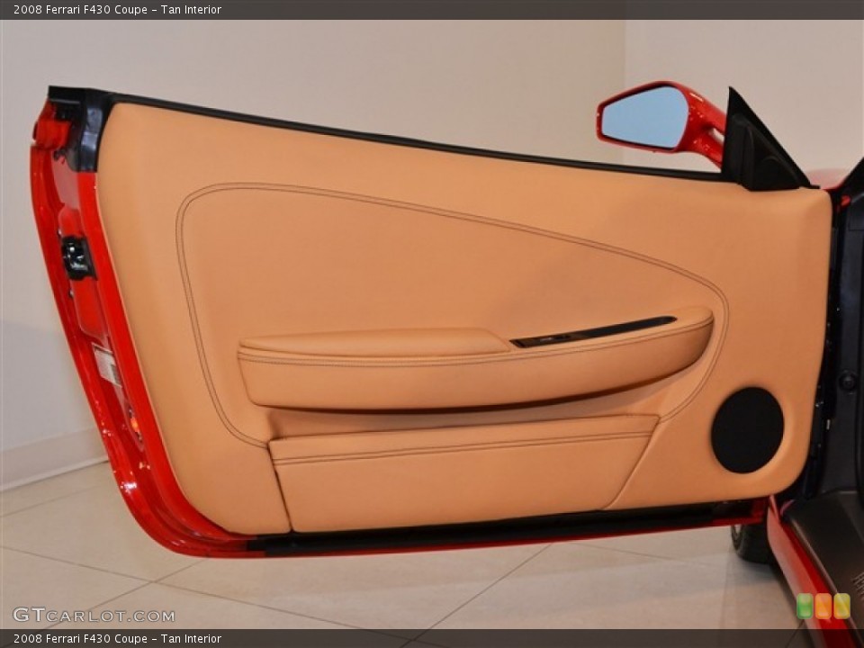 Tan Interior Door Panel for the 2008 Ferrari F430 Coupe #54678621