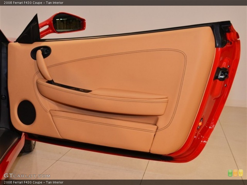 Tan Interior Door Panel for the 2008 Ferrari F430 Coupe #54678630