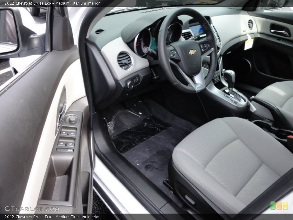 Medium Titanium Interior Prime Interior for the 2012 Chevrolet Cruze Eco #54678681