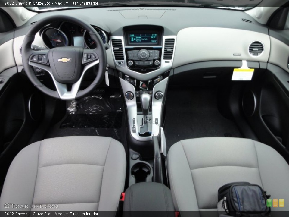 Medium Titanium Interior Dashboard for the 2012 Chevrolet Cruze Eco #54678696