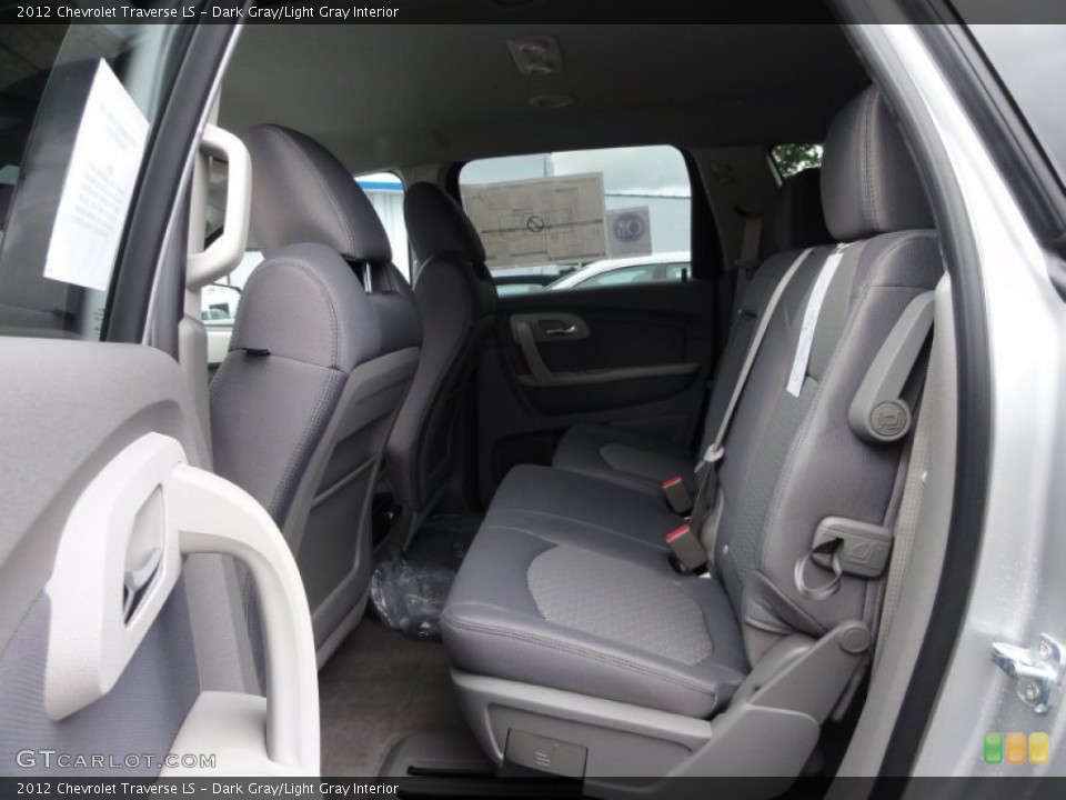 Dark Gray/Light Gray Interior Photo for the 2012 Chevrolet Traverse LS #54678921