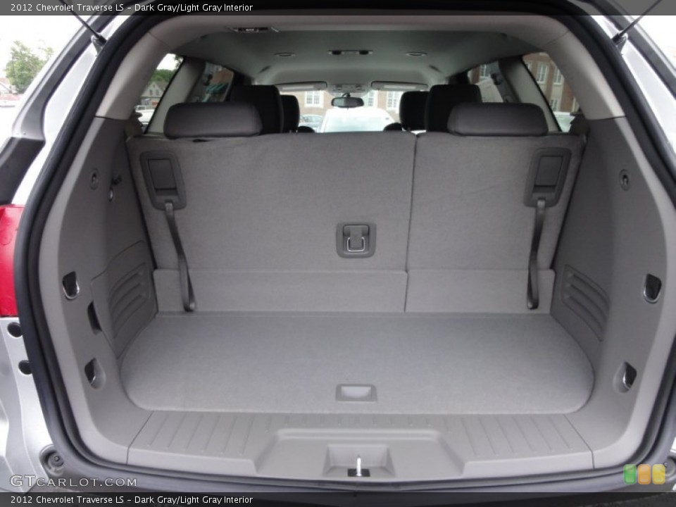 Dark Gray/Light Gray Interior Trunk for the 2012 Chevrolet Traverse LS #54678933