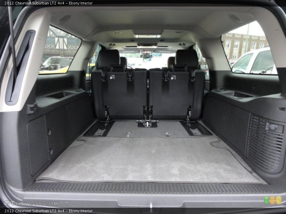 Ebony Interior Trunk for the 2012 Chevrolet Suburban LTZ 4x4 #54679050