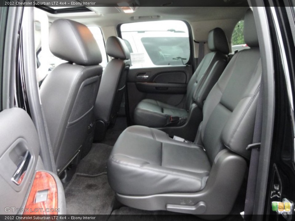 Ebony Interior Photo for the 2012 Chevrolet Suburban LTZ 4x4 #54679080