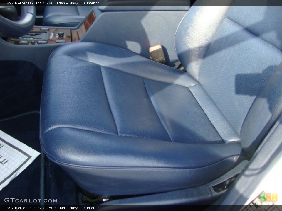 Navy Blue Interior Photo for the 1997 Mercedes-Benz C 280 Sedan #54679194