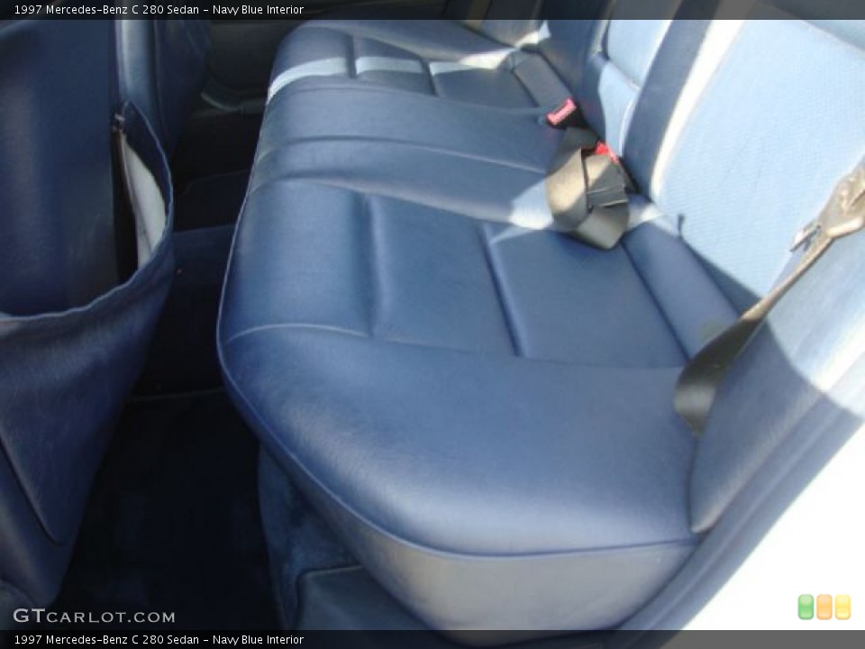 Navy Blue 1997 Mercedes-Benz C Interiors