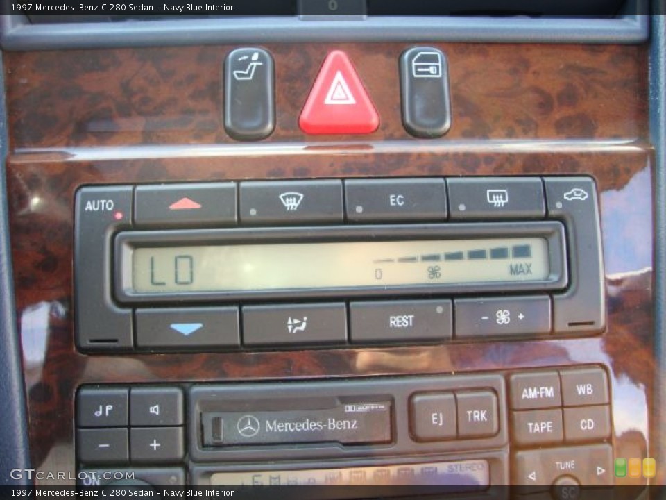 Navy Blue Interior Controls for the 1997 Mercedes-Benz C 280 Sedan #54679260