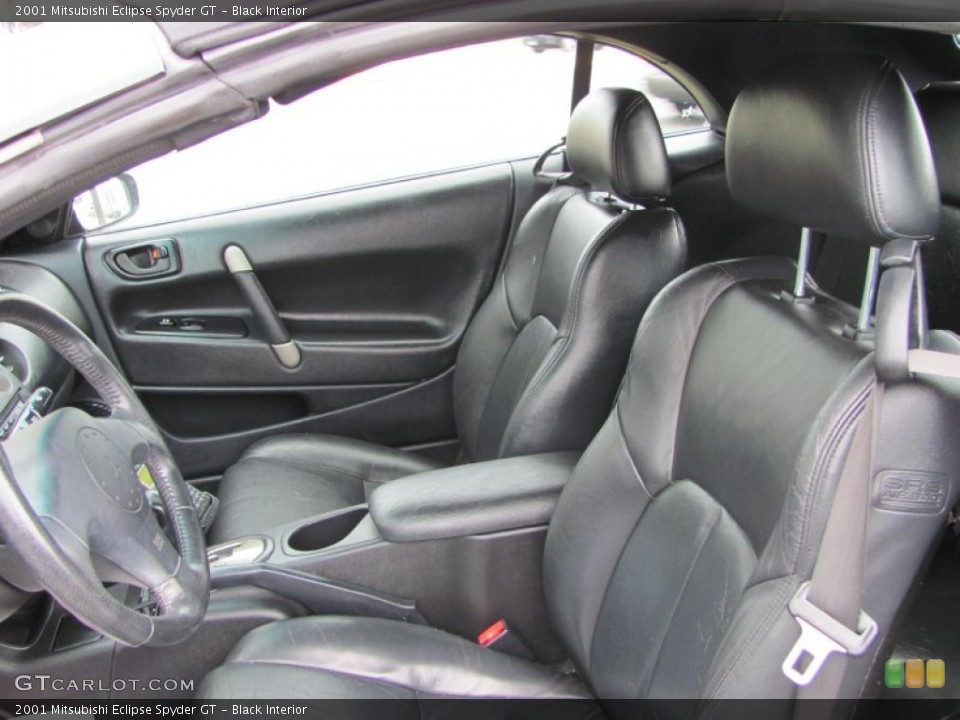 Black Interior Photo for the 2001 Mitsubishi Eclipse Spyder GT #54680350