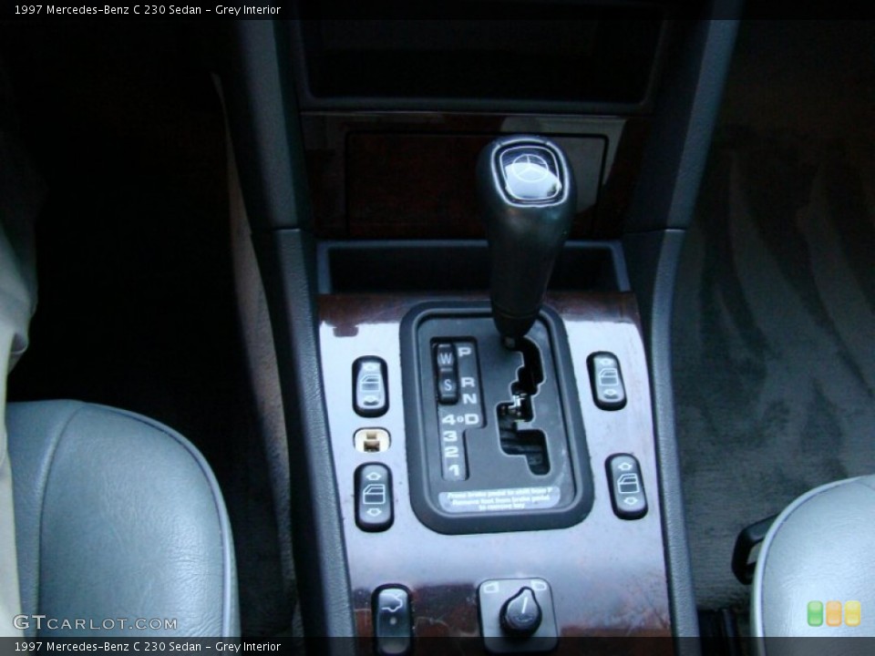 Grey Interior Transmission for the 1997 Mercedes-Benz C 230 Sedan #54681057