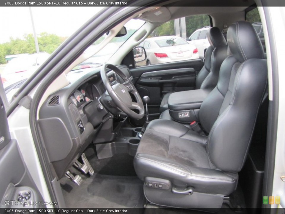 Dark Slate Gray Interior Photo for the 2005 Dodge Ram 1500 SRT-10 Regular Cab #54681429