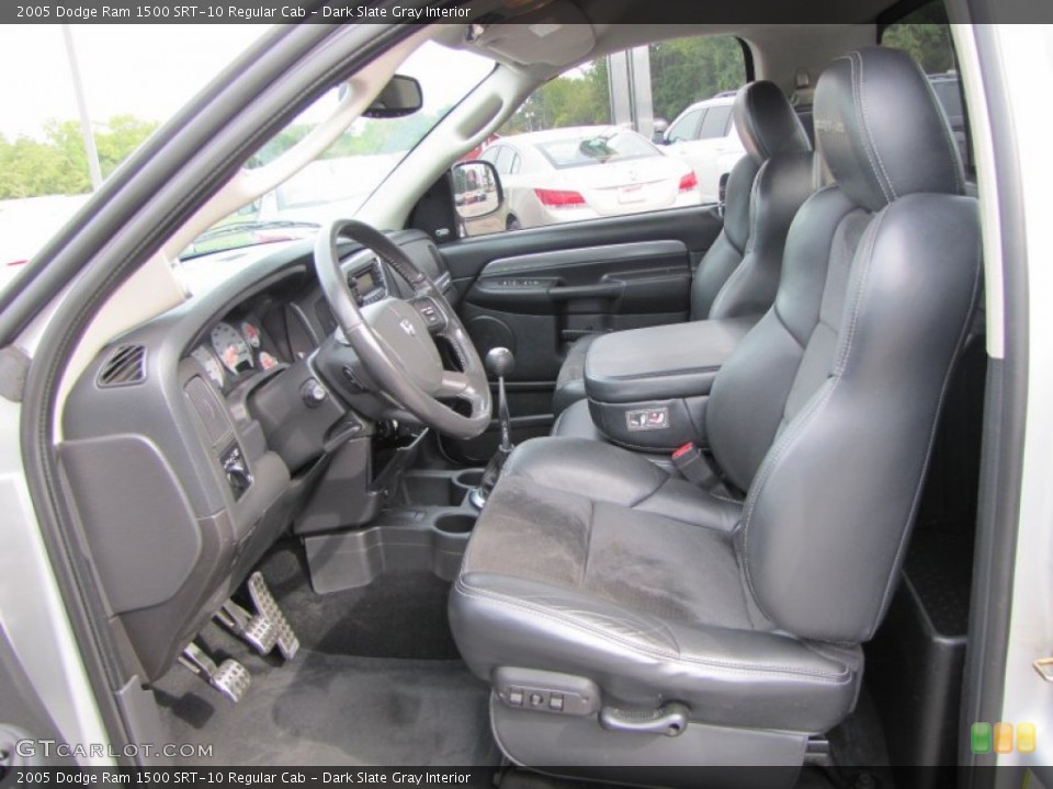 Dark Slate Gray Interior Photo for the 2005 Dodge Ram 1500 SRT-10 Regular Cab #54681447