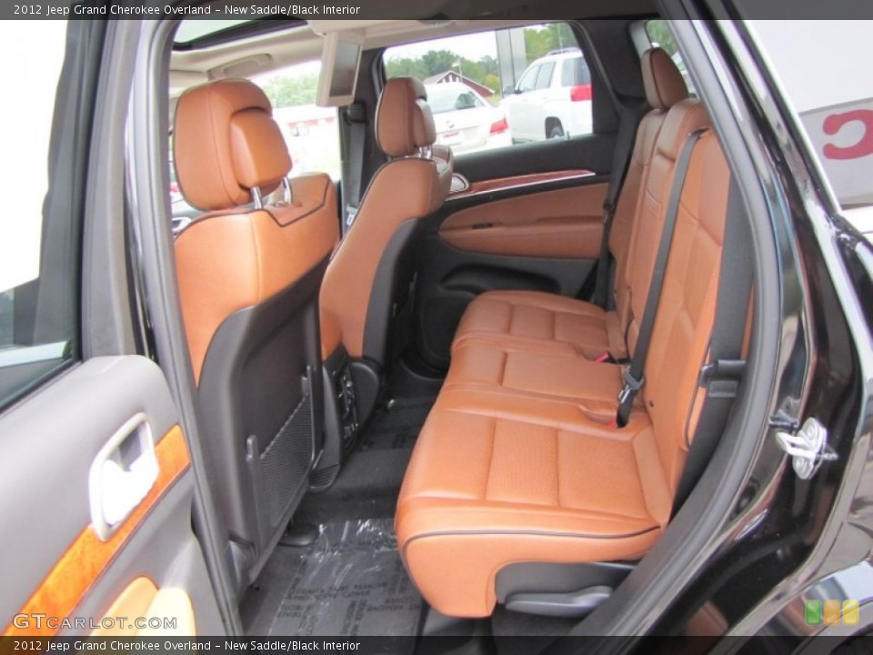 New Saddle/Black Interior Photo for the 2012 Jeep Grand Cherokee Overland #54682770