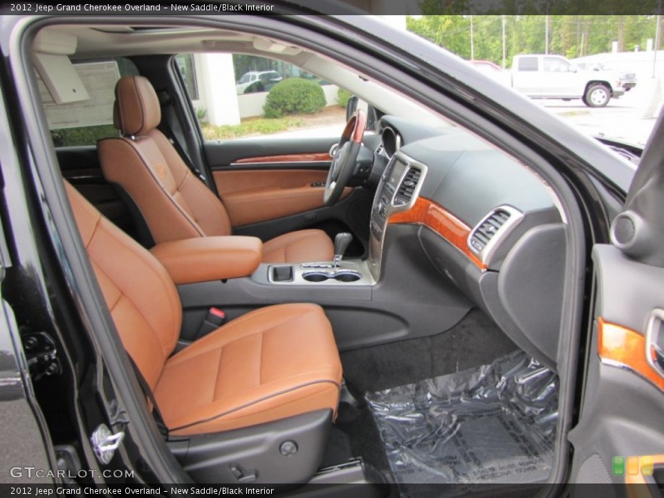 New Saddle/Black Interior Photo for the 2012 Jeep Grand Cherokee Overland #54682800