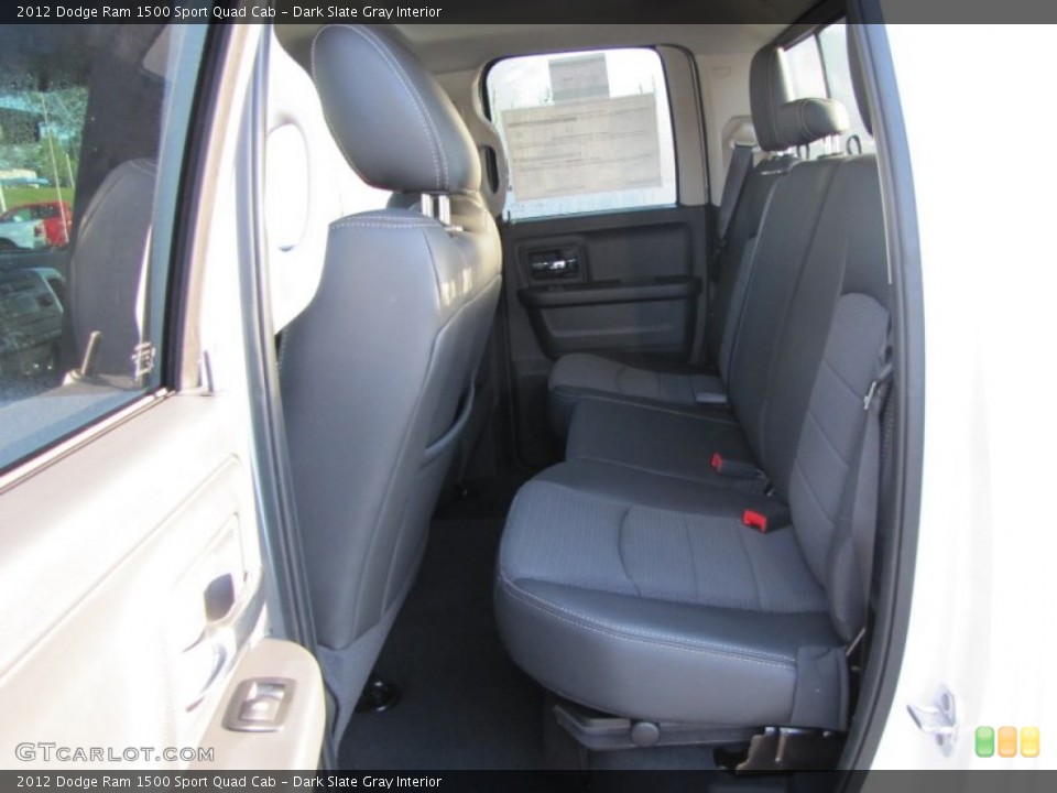 Dark Slate Gray Interior Photo for the 2012 Dodge Ram 1500 Sport Quad Cab #54687286