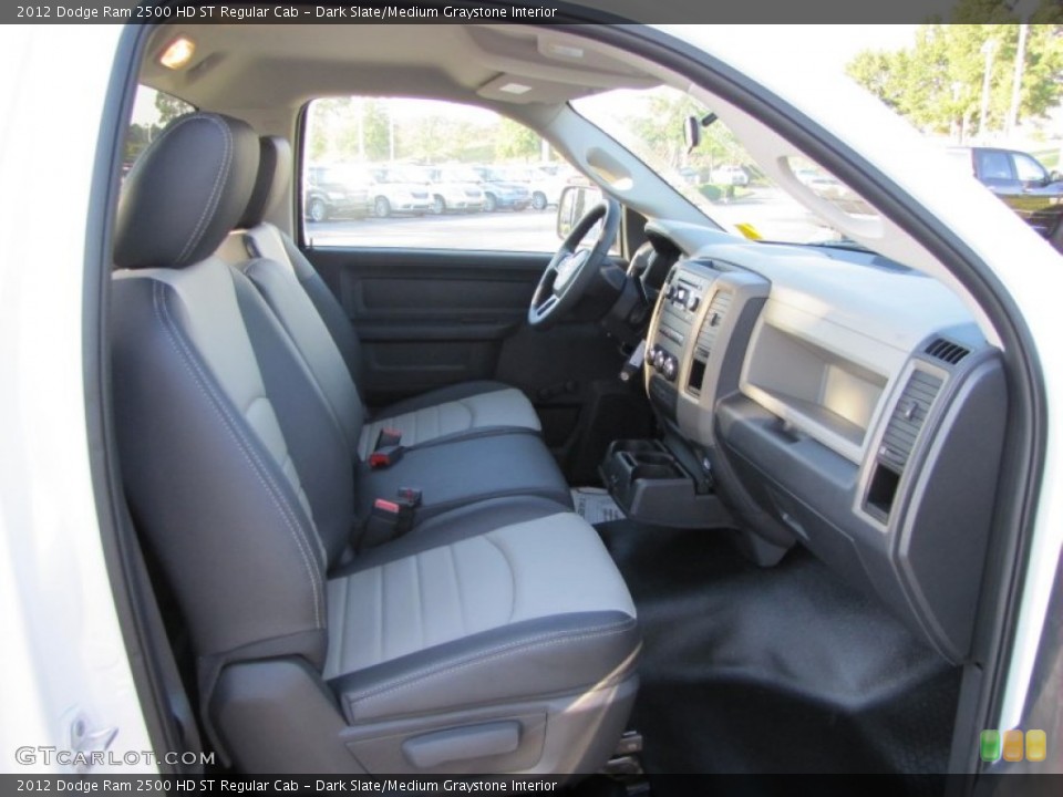 Dark Slate/Medium Graystone Interior Photo for the 2012 Dodge Ram 2500 HD ST Regular Cab #54687406