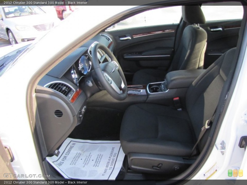 Black Interior Photo for the 2012 Chrysler 300  #54687955