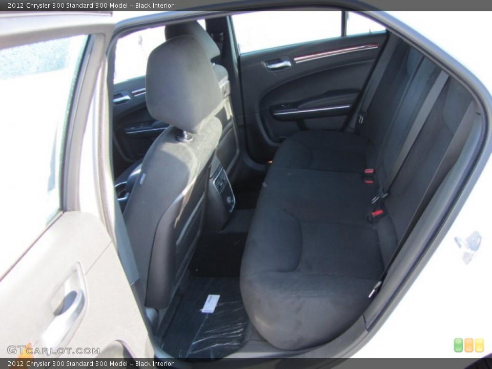 Black Interior Photo for the 2012 Chrysler 300  #54687966