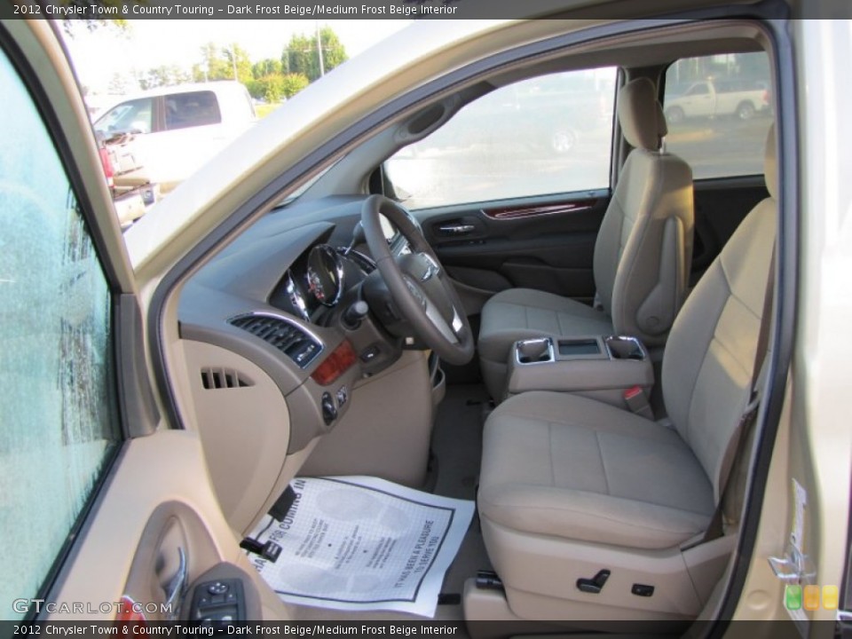 Dark Frost Beige/Medium Frost Beige Interior Photo for the 2012 Chrysler Town & Country Touring #54688465