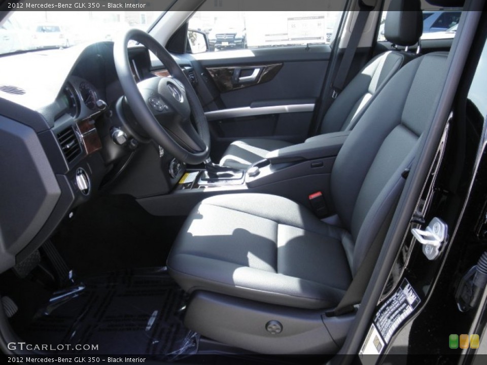 Black Interior Photo for the 2012 Mercedes-Benz GLK 350 #54690397