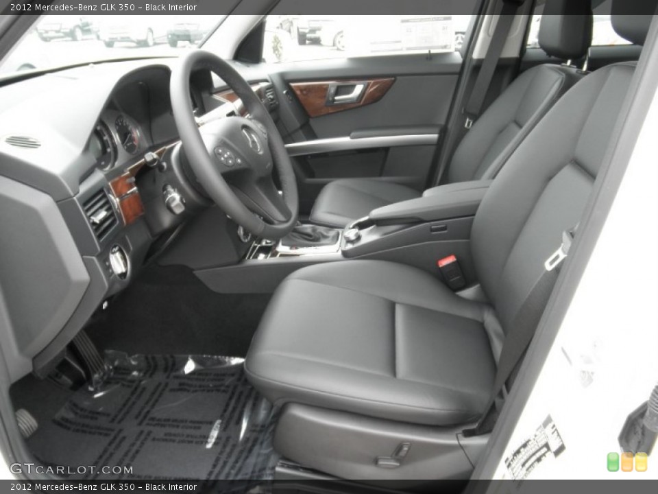 Black Interior Photo for the 2012 Mercedes-Benz GLK 350 #54690490