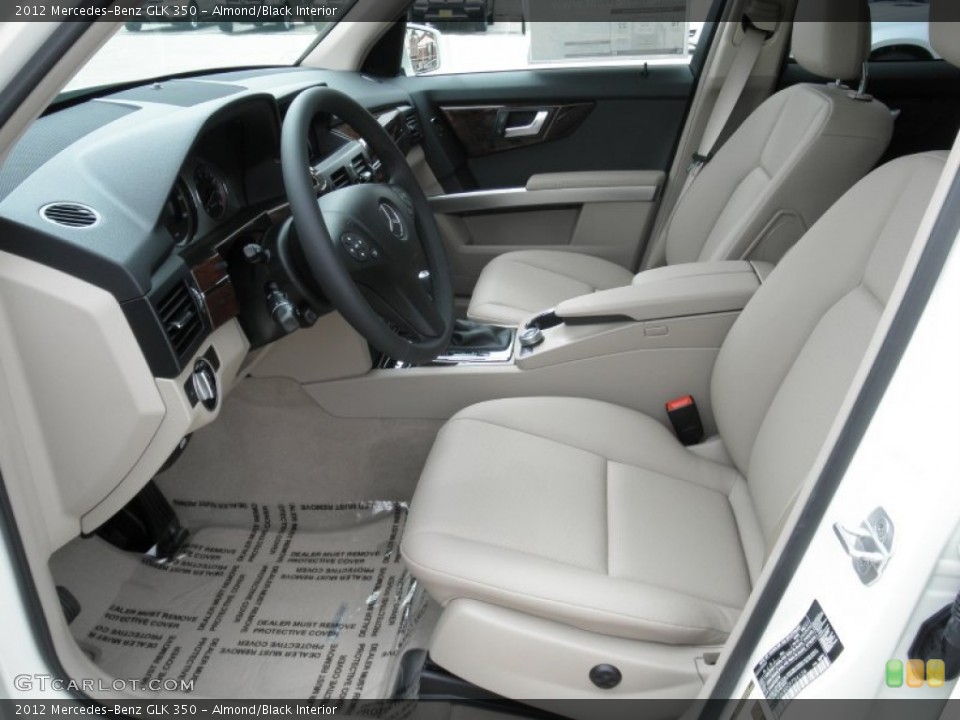 Almond/Black Interior Photo for the 2012 Mercedes-Benz GLK 350 #54690582