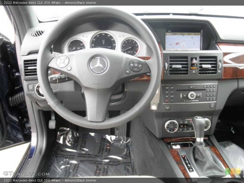 Almond/Black Interior Dashboard for the 2012 Mercedes-Benz GLK 350 4Matic #54691051