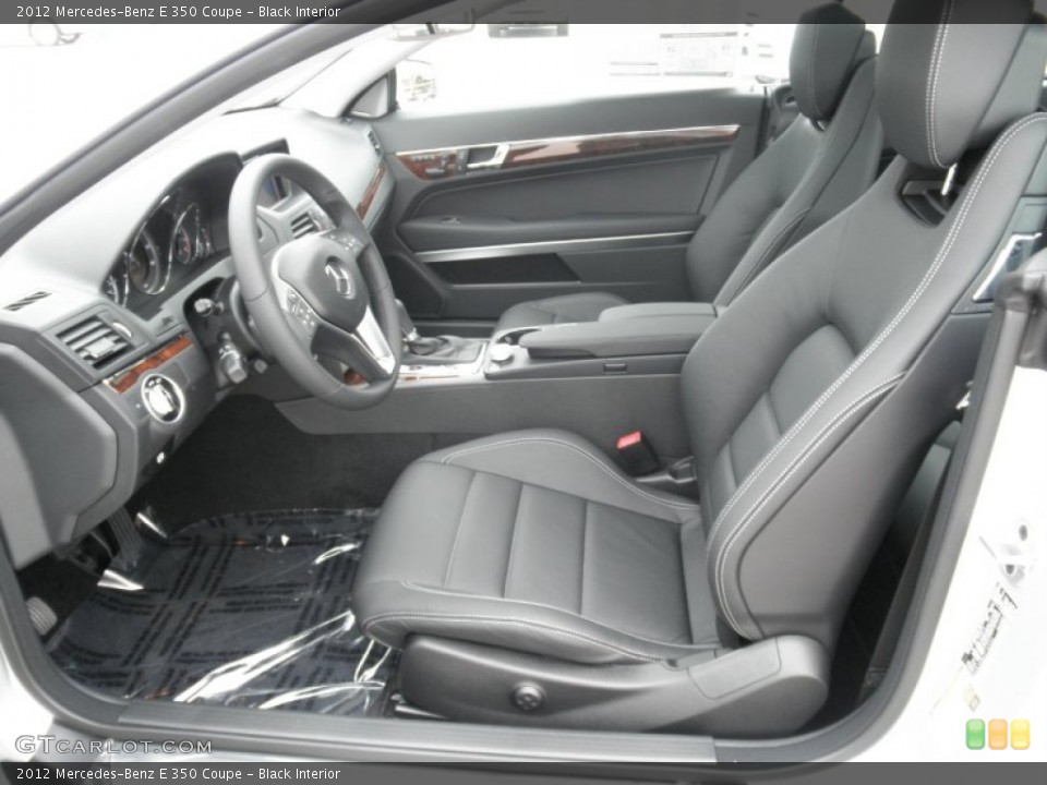 Black Interior Photo for the 2012 Mercedes-Benz E 350 Coupe #54691129