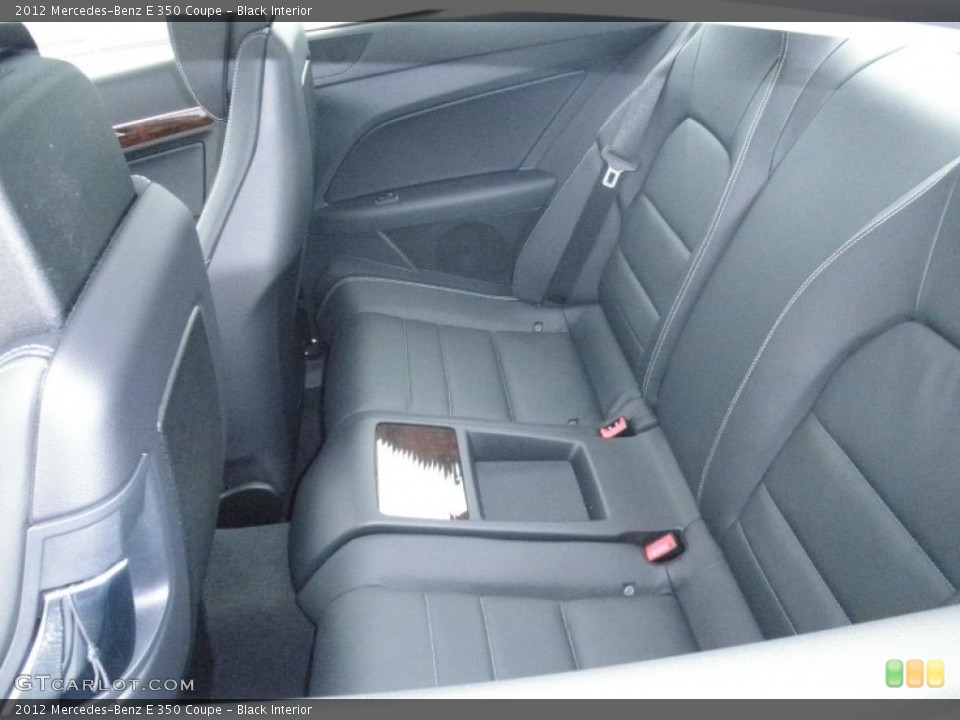 Black Interior Photo for the 2012 Mercedes-Benz E 350 Coupe #54691138