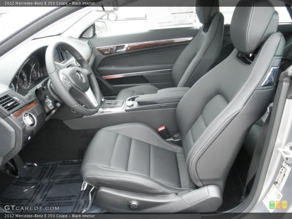 Black Interior Photo for the 2012 Mercedes-Benz E 350 Coupe #54691308