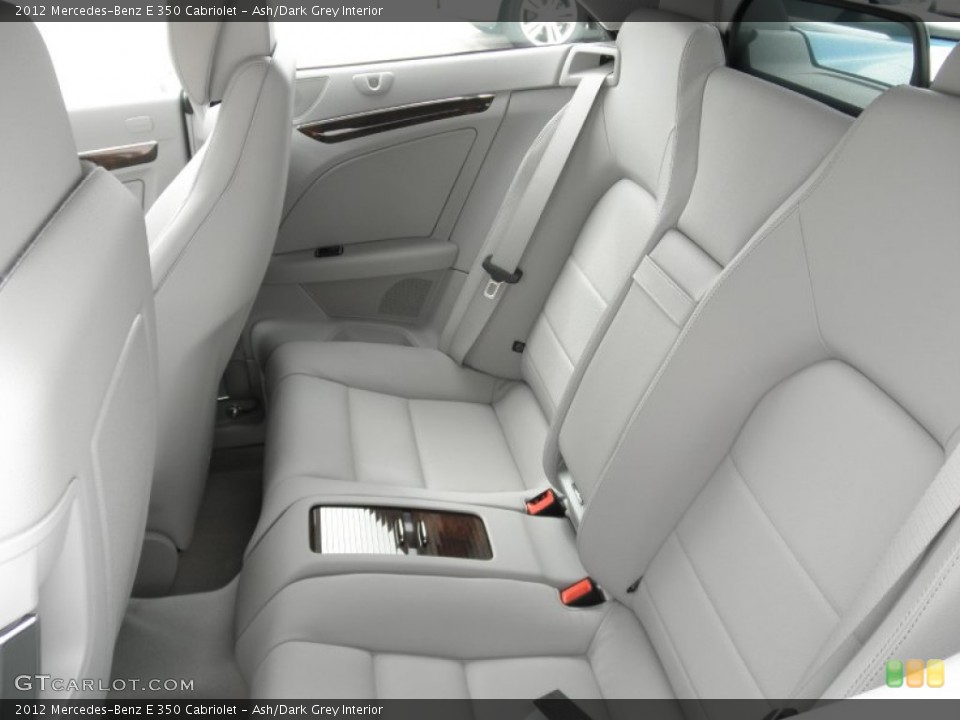 Ash/Dark Grey Interior Photo for the 2012 Mercedes-Benz E 350 Cabriolet #54691408