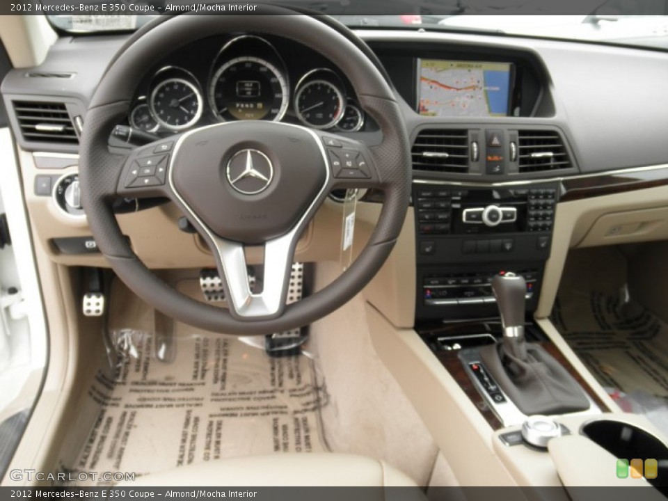 Almond/Mocha Interior Dashboard for the 2012 Mercedes-Benz E 350 Coupe #54691505