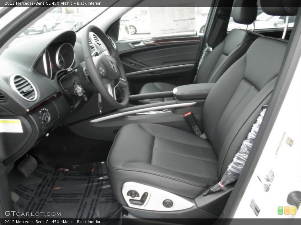 Black Interior Photo for the 2012 Mercedes-Benz GL 450 4Matic #54691672