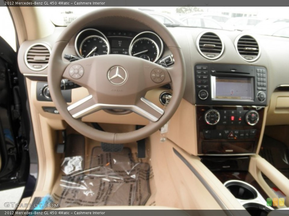 Cashmere Interior Dashboard for the 2012 Mercedes-Benz GL 450 4Matic #54691783