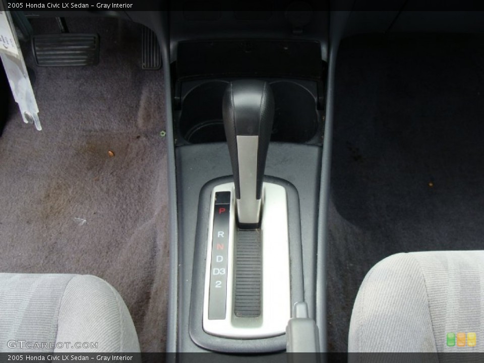 Gray Interior Transmission for the 2005 Honda Civic LX Sedan #54692396